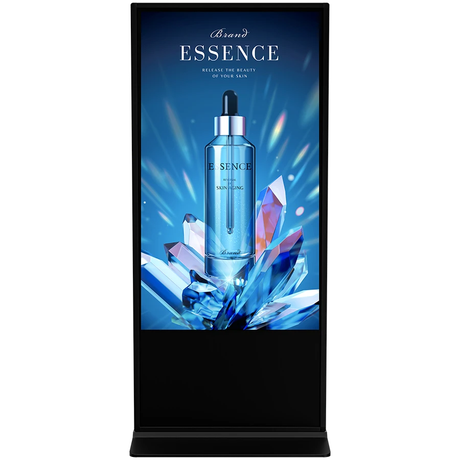 65" Indoor Digital Signage 4K Vertical Totem Prestigio Solutions