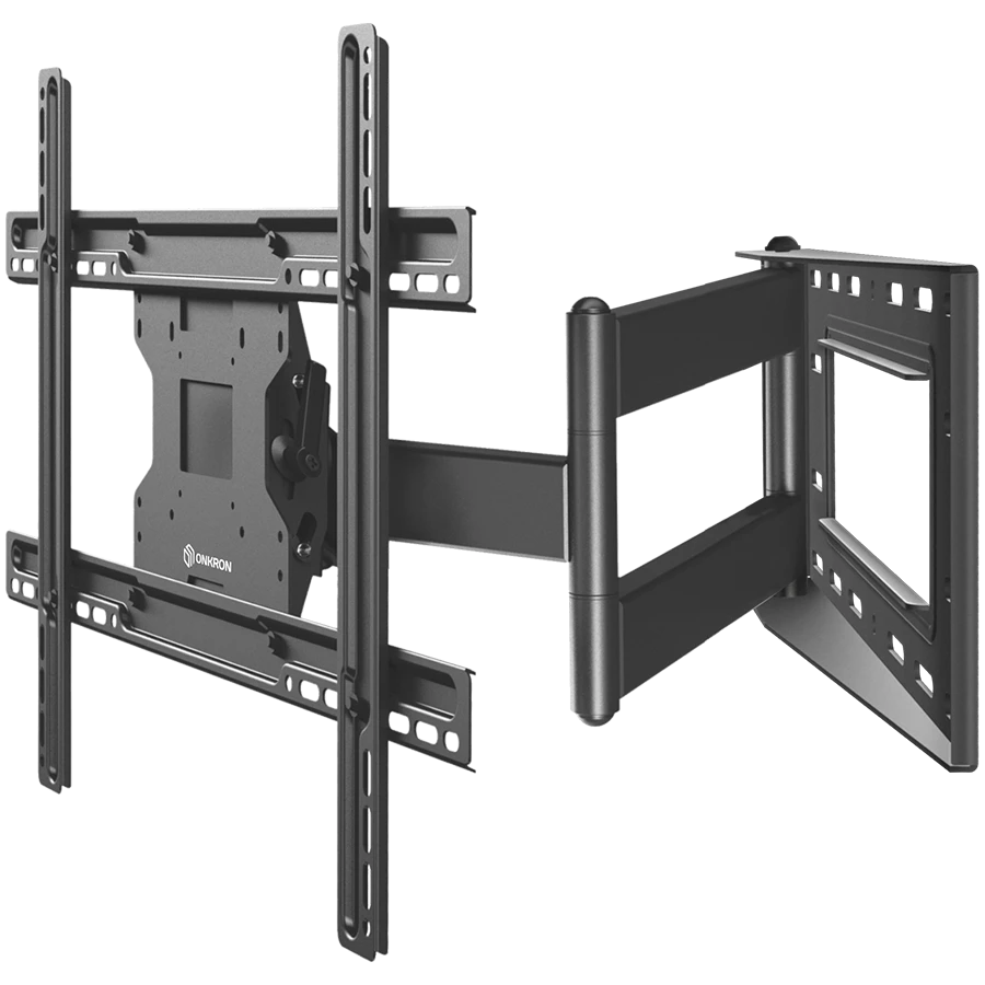 ONKRON TV Wall Mount Bracket for 40” – 75 Inch LCD LED OLED Screens, Black