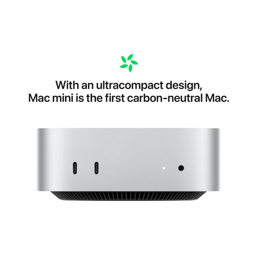Mac mini M4, 10C CPU 10C GPU, 24GB 512GB SSD, Silver buy: price