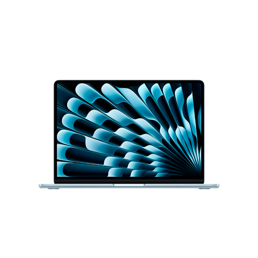 MacBook Air 13.6" M4 (10C CPU/8C GPU), 16 ГБ, 256 ГБ, Небесно-голубой