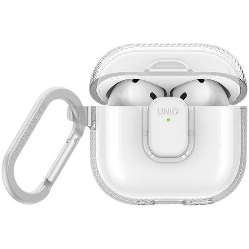 UNIQ Чехол Glase Pro  Glossy Clear для AirPods (Gen. 4)