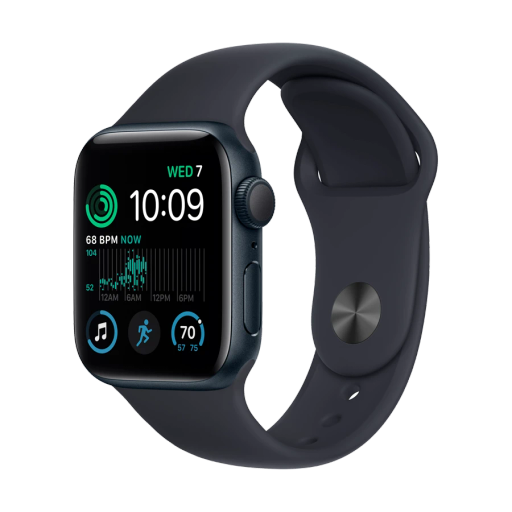 Apple Watch SE GPS Gen.2, 40mm, Midnight Sport Band
