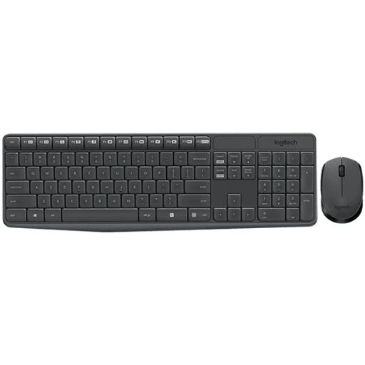 Клавиатура LOGITECH MK235, Серый