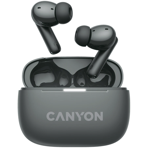 CANYON TWS-10 Wireless Headset, Dark Gray