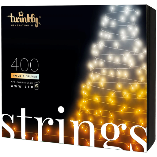 TWINKLY  Ақылды жарықдиодты шамдар TWS400GOP-BEU LED, Cold/Warm, 30000 h