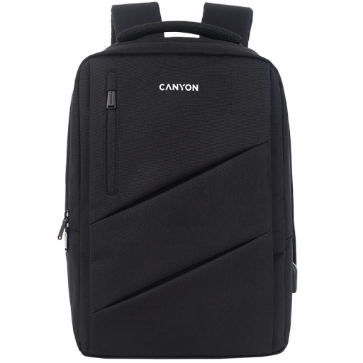CANYON Рюкзак Laptop backpack для 15.6 inch Чорний для MacBook Pro 14/MacBook Pro 15/Ноутбук до 15.6"