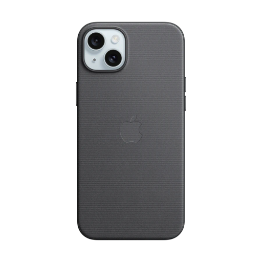 Apple Case FineWoven Case with MagSafe Black for iPhone 15 Plus