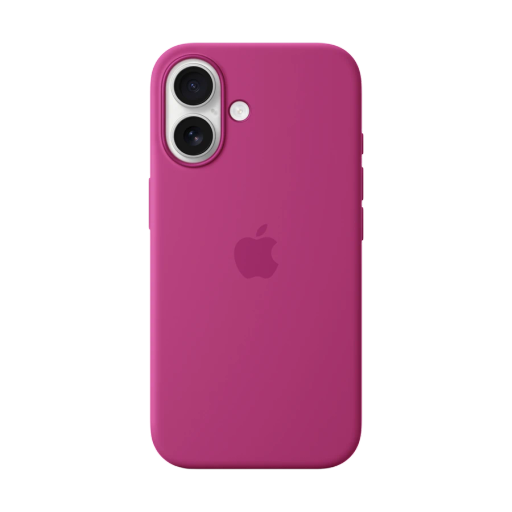 Apple Case Silicone Case with MagSafe Fuchsia for iPhone 16