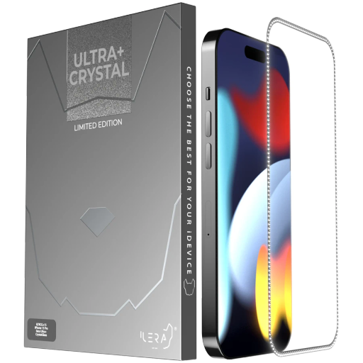 ILera Safety Glass  for iPhone 15 ProUltra +