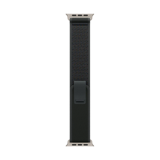 Apple 49мм Trail Loop - Natural Titanium Finish Ремешок Trail Loop - Natural Titanium Finish Чёрный для Apple Watch 44 mmApple Watch 45 mmApple Watch 46 mmApple Watch 49 mm 44/45/46/49 mm