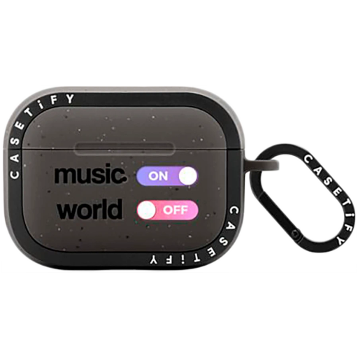 CASETIFY Case ULTRA IMPACT  Matte Charcoal for AirPods Pro/AirPods Pro (Gen2)