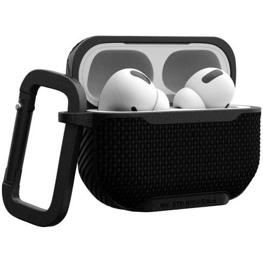 UAG Protective Case METROPOLIS BALLISTIC ARMR თან MagSafe Black for AirPods Pro (Gen2)