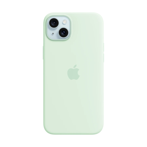 Պատյան APPLE Silicone Case with MagSafe հետ MagSafe Soft Mint for iPhone 15 Plus