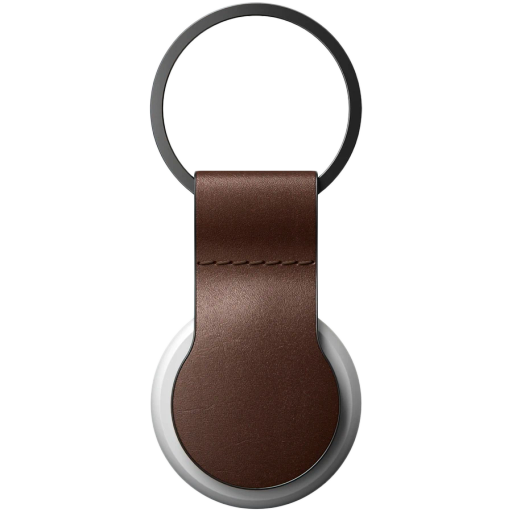 NOMAD Case Leather Loop Brown for AirTag