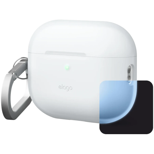 ELAGO Case Silicone Hang case  Nightglow Blue for AirPods Pro (Gen3)