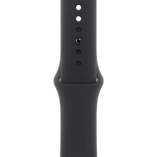 Apple 40mm Sport Band - S/M & M/L Ремешок  for Apple Watch 40 mm, Size S/M, Чёрный