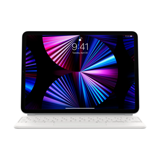 Чехол-клавиатура для планшета Apple Magic Keyboard for iPad Pro 11-inch (3rd generation) and iPad Air (5th generation) - White - Ukrainian (MJQJ3UA/A)