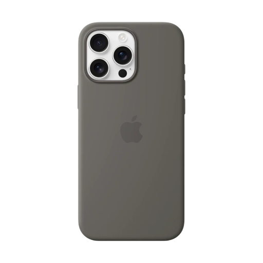 Apple Case Silicone Case with MagSafe Stone Gray for iPhone 16 Pro Max