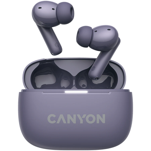 CANYON TWS-10 Wireless Headset, Purple