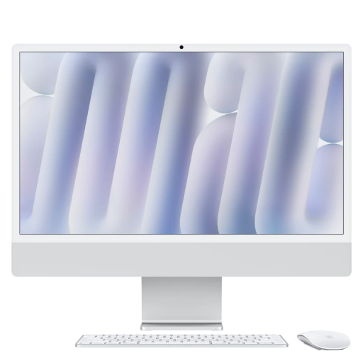 iMac 24" M4 (8C CPU/8C GPU), 16ГБ, 256ГБ SSD, Серебристый