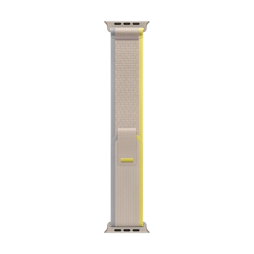 Apple 49mm Trail Loop - S/M Band for Apple Watch 44/45/49 mm, Size S/M, Yellow/Beige