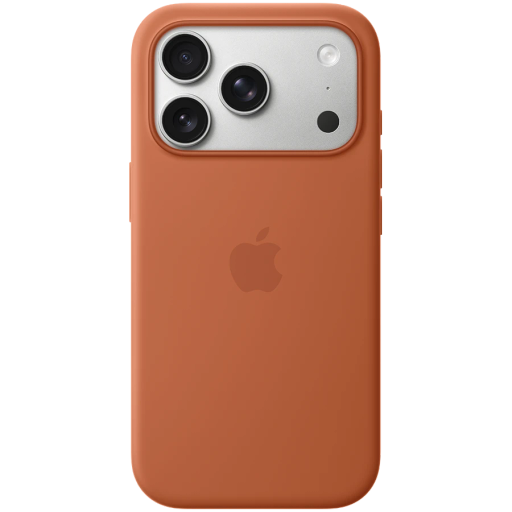 Apple Case Silicone Case with MagSafe Terra Cotta for iPhone 17 Pro