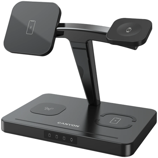 CANYON Беспроводное зарядное устройство, 15 Вт, Чёрный