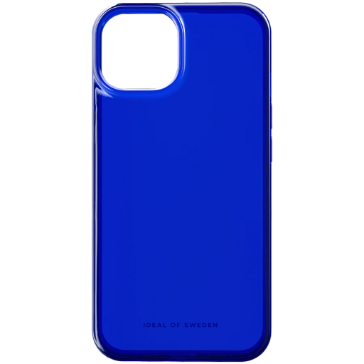 IDEAL OF SWEDEN Case Clear  Cobalt Blue for iPhone 15