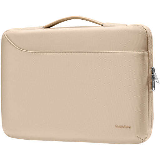 TOMTOC Bag A22 Laptop Handbag for 13.5-14.4 Inch New Microsoft Surface Laptop  Khaki for Notebook up to 14.4"