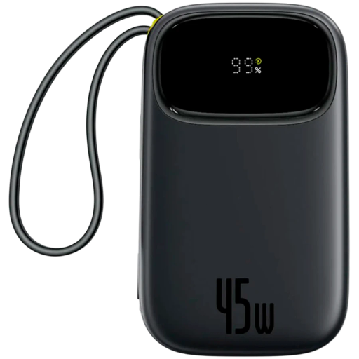 BASEUS Power Bank, 20000 mA-s, Lithium Polymer