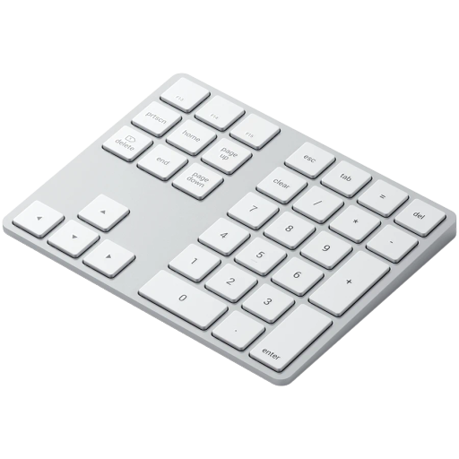 SATECHI Keypad Silver