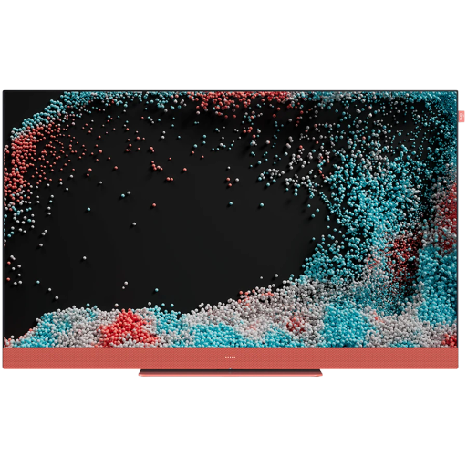 WE BY LOEWE Smart TV WE. SEE, LCD, 43", [Edge LED/UHD/Backlight/HDR], Coral Red