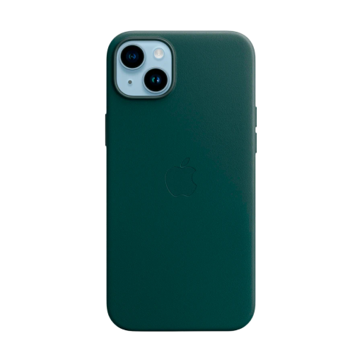 Apple Case Leather Case with MagSafe Forest Green for iPhone 14 Plus