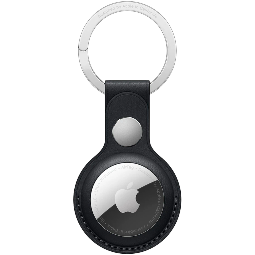 Apple  for AirTag, MidnightLEATHER KEY RING-ZML
