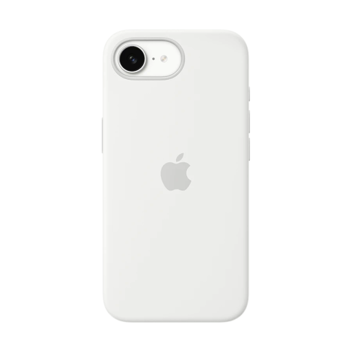 Apple Case Silicone Case  White for iPhone 16e