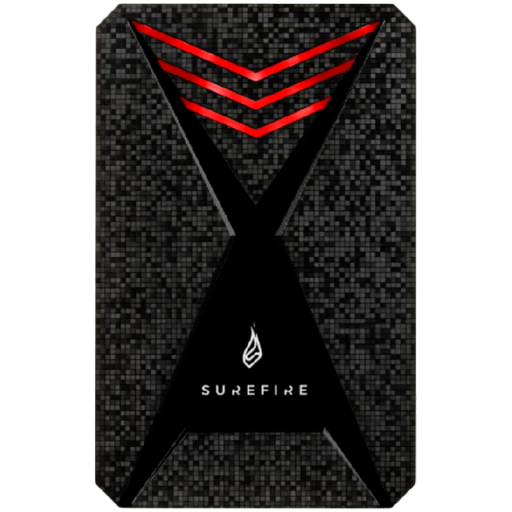 Внешний жесткий диск VERBATIM Surefire GX3, 512 ГБ, Чёрный