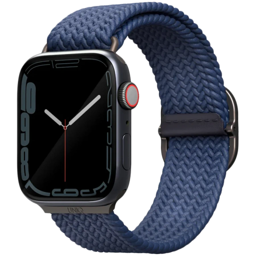 Band Extension UNIQ ASPEN Design strap Braided for Apple Watch 41/40/38 ASPEN DESIGNER EDITION Cerulean Blue for Apple Watch 38/40/41 mm