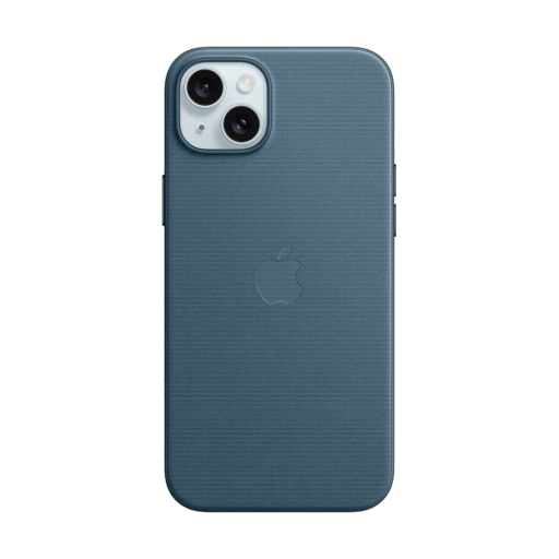 APPLE Чехол FineWoven Case с MagSafe Pacific Blue для iPhone 15 Plus