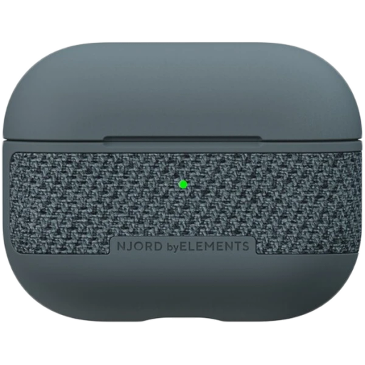 NJORD Case Hard-Cover Fabric  Dark Gray for AirPods Pro/AirPods Pro (Gen2)