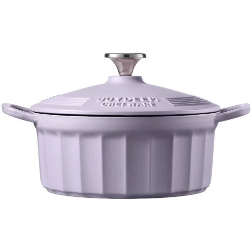 BUYDEEM , Petal PurpleEnameled Cast Iron Dutch Oven, model CP521