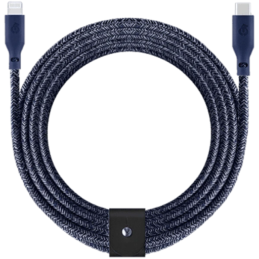 UBEAR Кабель-переходник с USB-C на Lightning, Чёрный, 2.4м