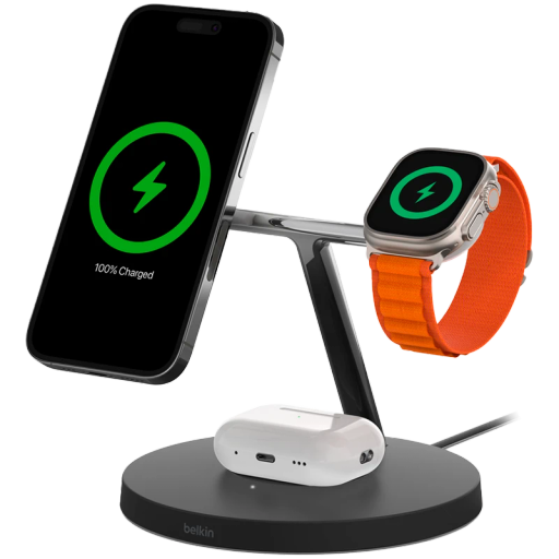 Wireless Charger BELKIN, 15 Վտ, Սև