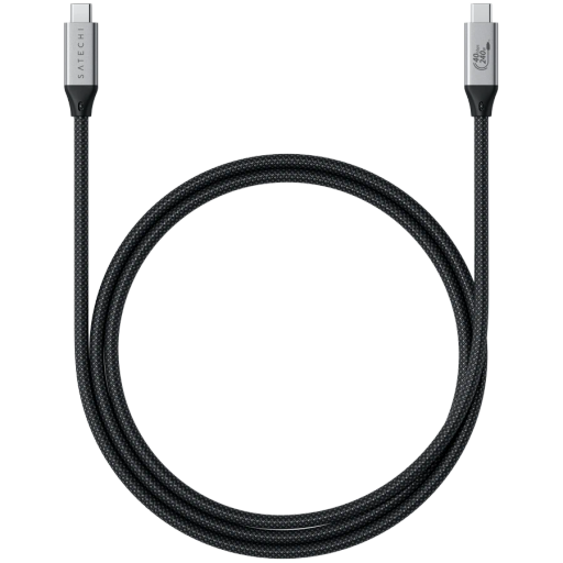 SATECHI USB-C Cable, Space Gray, 1.2m