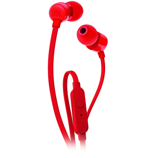 JBL Tune 110 {Иә} Гарнитура, Қызыл