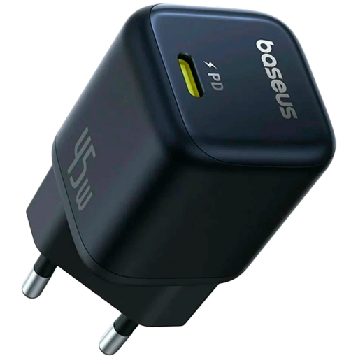 Power Adapter BASEUS 1*USB-C, 45 vatt
