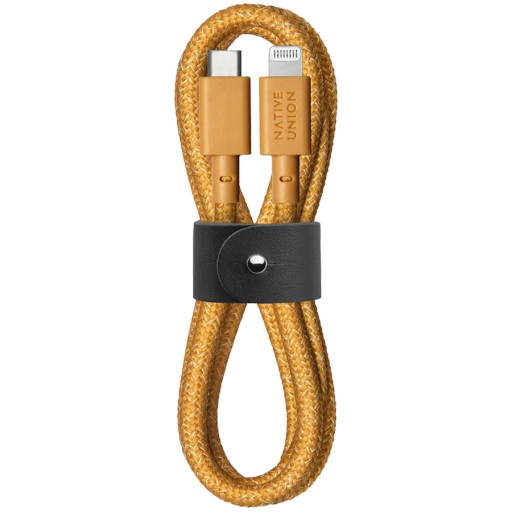 NATIVE UNION Кабель-переходник с USB-C на Lightning, Kraft, 1.2м