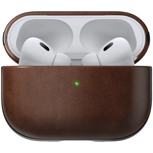 Чехол NOMAD Modern из кожи для AirPods Pro (Gen. 2), Коричневый