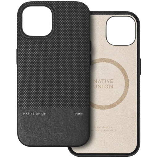 NATIVE UNION Case (RE)CLASSIC with MagSafe Black for iPhone 15 Pro