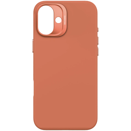 Чехол DECODED из силикона с MagSafe для iPhone 16, Sandstone