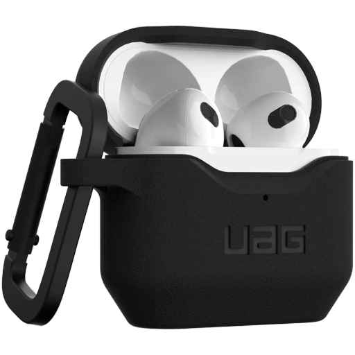 Чехол UAG из силикона для AirPods (Gen. 3), Чёрный